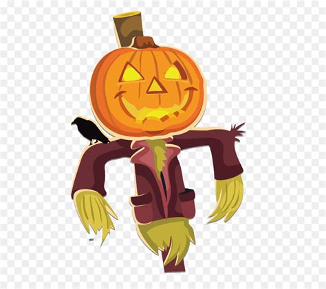 Scarecrow Pumpkin Clip Art Scarecrows Cliparts Png Download 533694