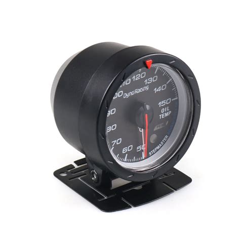 Dynoracing 60mm Car Oil Temperature Gauge Red And White Lighting 50 150