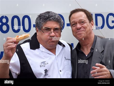 former star of the sopranos vincent pastore left and comedian joe piscopo perform during the