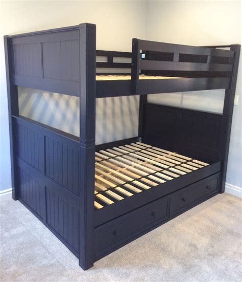 Detachable Full Size Dillon Bunk Bed With Trundle