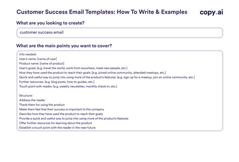 Customer Success Email Templates How To Write And Examples