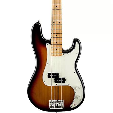 Fender Standard Precision Bass Guitar Brown Sunburst Gloss Maple