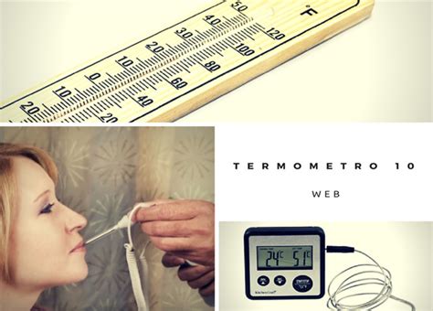 Web De Tipos De Term Metro Digitales Para La Medir De La Temperatura