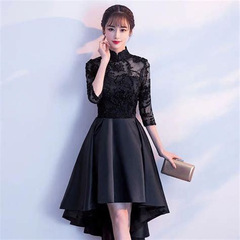 43 Elegant Chic Long Korean Party Dress  Korean Fashion