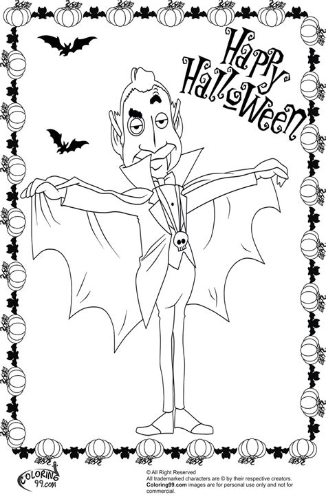 24 Printable Vampire Coloring Pages Free Coloring Pages