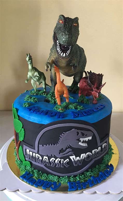 30 Amazing Photo Of Jurassic Park Birthday Cake