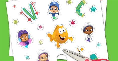 Nick Jr Winter Stickers Nickelodeon Parents