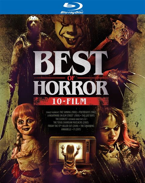 best of horror [blu ray] [10 discs] best buy