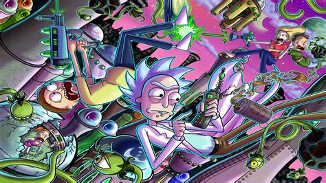 Rick And Morty Psychedelic Wallpapers Top Free Rick And Morty Psychedelic Backgrounds