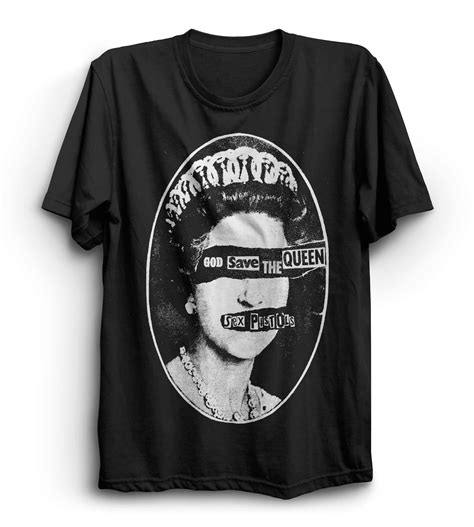 God Save The Queen Sex Pistols T Shirt