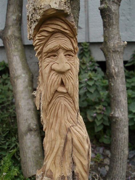 Wood Spirit Carving Wood Carving Designs Wood Spirit Wood Carving