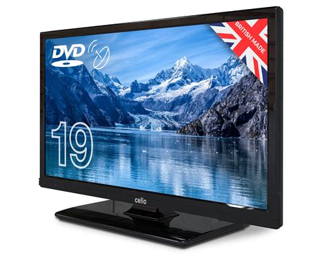 19 Hd Ready Led Digital Tv With Built In Dvd Player And Satellite