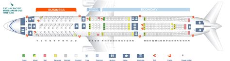 Seat Map Airbus A340 300 Cathay Pacific Best Seats In The Plane