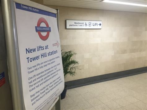 Tower Hill Gets Lifts Stationmasterapp