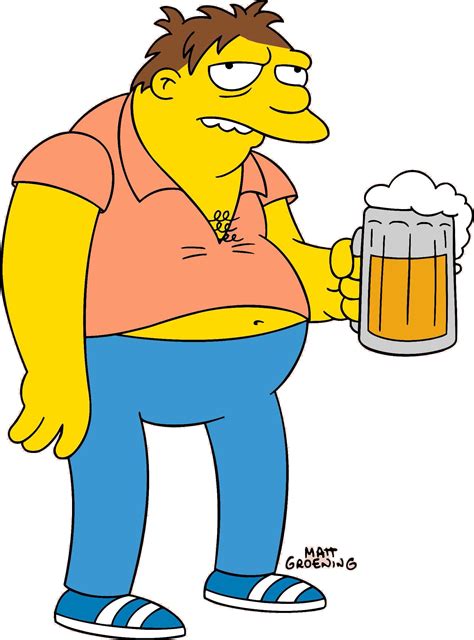 dibujo de homero simpson tomando cerveza imagui