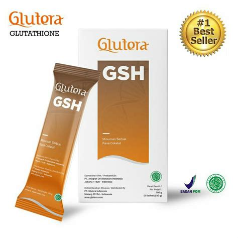 Jual Glutera Glutathione Gsh Box Sachet Shopee Indonesia
