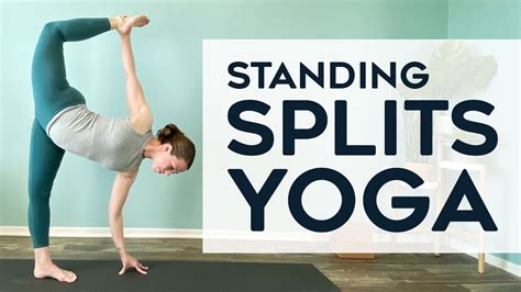 Standing Splits Yoga Deep Split Stretch Stretches For Splits Youtube