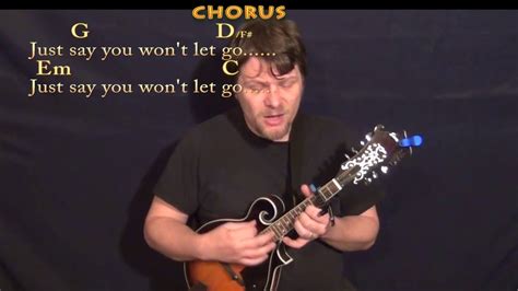 Just say you won't let go. Say You Won't Let Go (James Arthur) Mandolin Cover Lesson ...