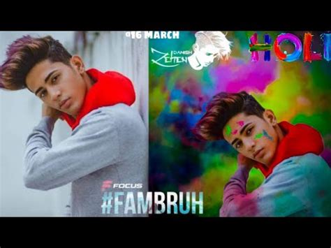 All new images and photos of danish zehen on this app easy to use this app on your mobile make more attractive your home screen with your star wallpapers. Danish Zehen Holi Editing 2020 HD || Happy Holi - YouTube