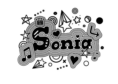 Doodle Art Name Drawing Ideas Download Free Mock Up