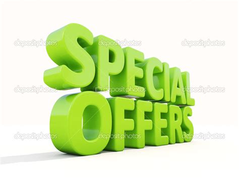 3d Special Offers — Stock Photo © Supertrooper 44411347