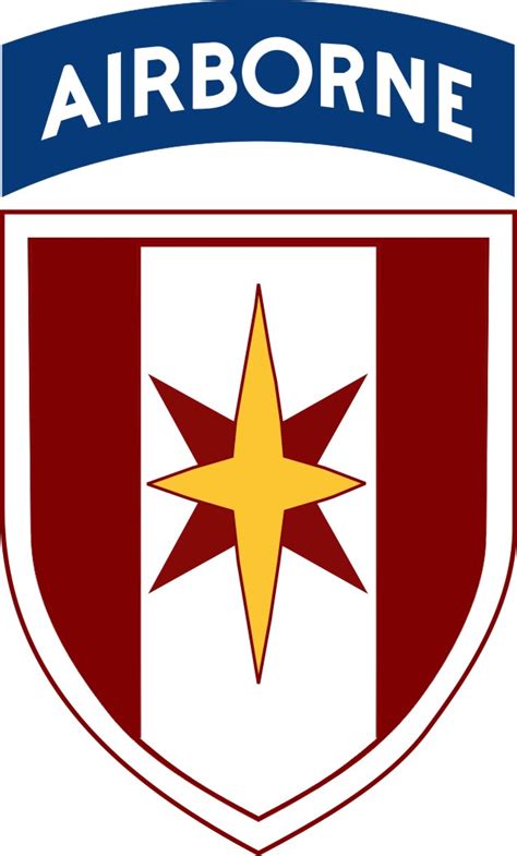 44th Medical Brigade With Airborne Tab Decal