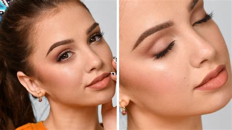 Get A Glowy Natural Makeup Look In Easy Steps Maybelline Atelier Yuwa