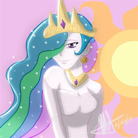 Princess Celestia By Mns Prime 21 On Deviantart