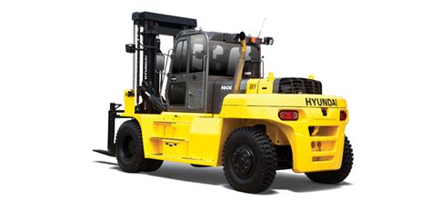 New Hyundai Pneumatic Tire Diesel Powered Forklift For Sale 110d 9