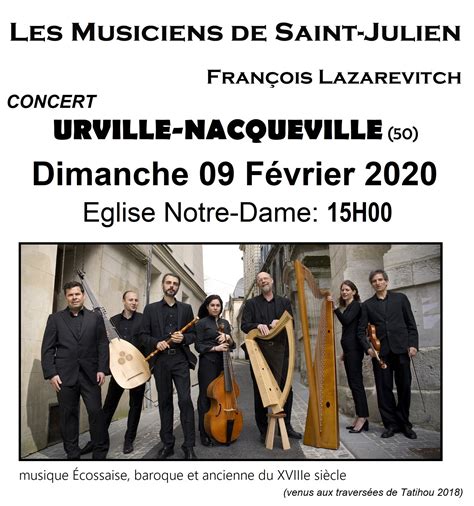 Les Musiciens De Saint Julien Concert Urville Nacqueville 09