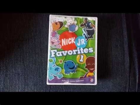 Opening To Nick Jr Favorites Volume Dvd Vidoemo Emotional Video Unity