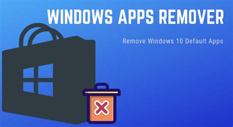 Windows Apps Remover Techworked
