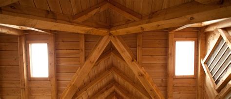 Many people still think that the roof structures of timber framed buildings look like the upside down hulls of boats. What's a Timber Frame?