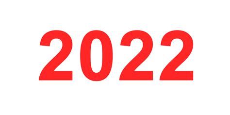 2022 Año Png