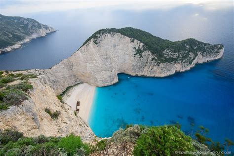 How To Get To Shipwreck Beach Navagio Beach Greece The Whole World Is A Playground