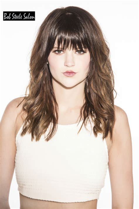 Short Hairstyles With Fringe And Layers