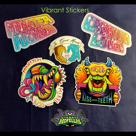 Monster Stickers Sb Creative Llc