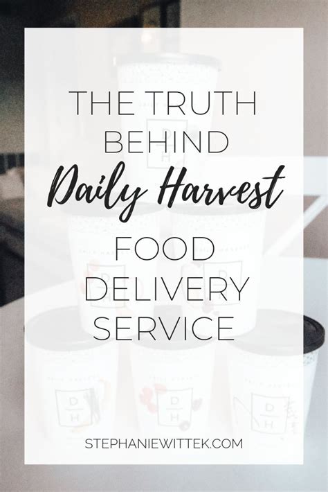 The company is driven by its mission is to reduce food waste and fight hunger in the united states. Honest Daily Harvest Review | Daily harvest, Harvest ...