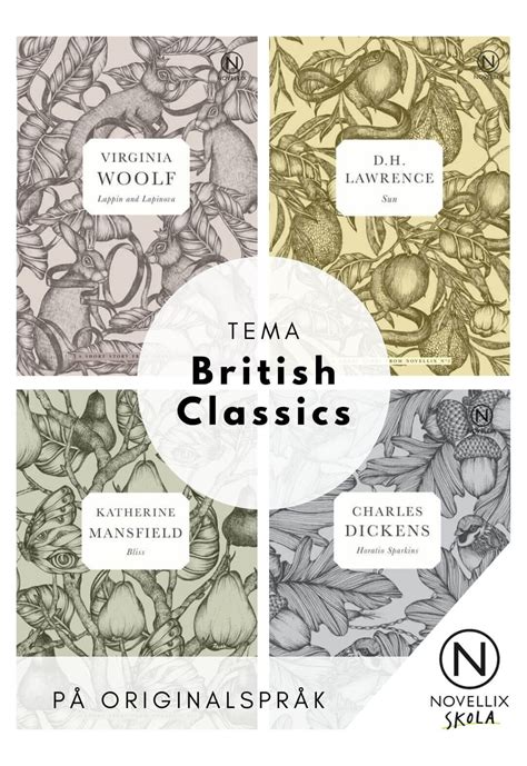 British Classics Paket Med 24 Noveller På Engelska Novellix