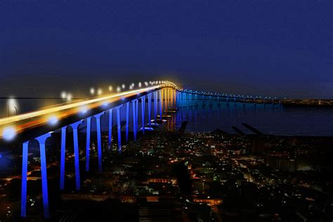 San Diego Coronado Bay Bridge Lighting Project Buro Happold