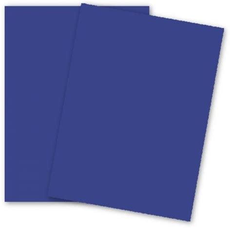 Astrobrights 85x11 Card Stock Paper Blast Off Blue 65lb Cover
