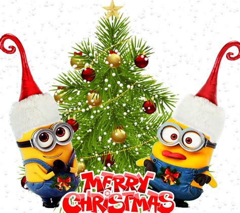 Merry Christmas Minions Wallpapers Wallpaper Cave