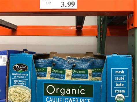 Frozen cauliflower rice is a staple in my house. Stuff I didn't know I needed…until I went to Costco (Feb '17)