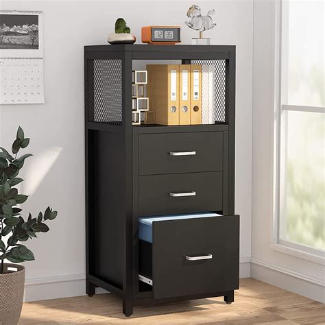Tribesigns Drawer File Cabinet For Letter Size Modern Vertical