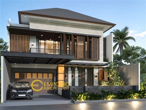 Mr Kevin Modern House 2 Floors Design Tangerang Banten