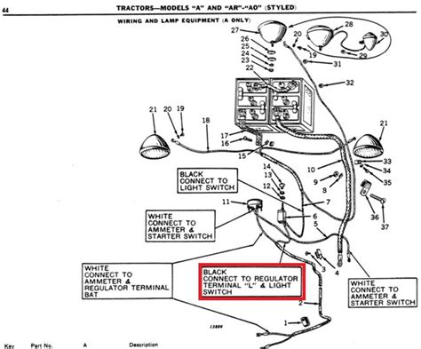 1951 John Deere B Wiring Diagram Green Lab