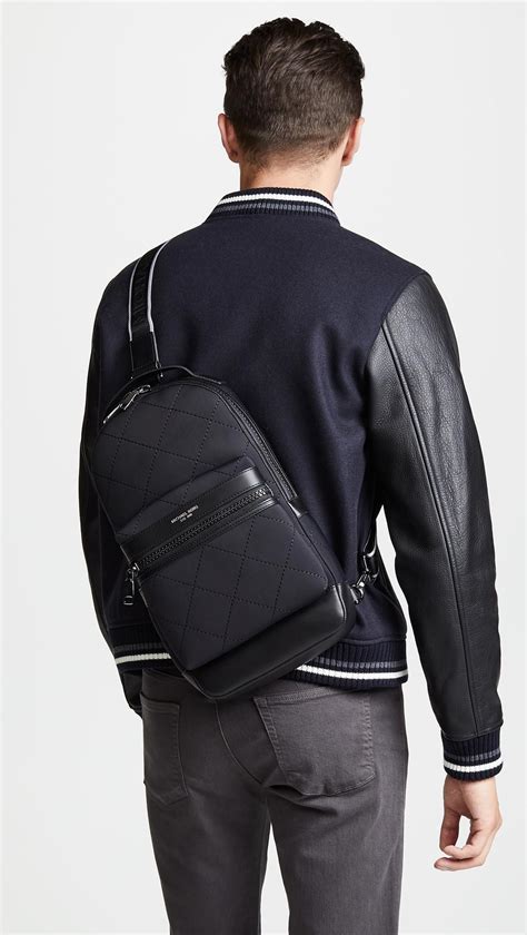 Find great deals on ebay for michael kors sling bag. Michael Kors Odin Neoprene Sling Pack in Black for Men - Lyst