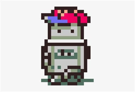 Earthbound Robot Ness Sprite Ness Earthbound 320x479 Png Download