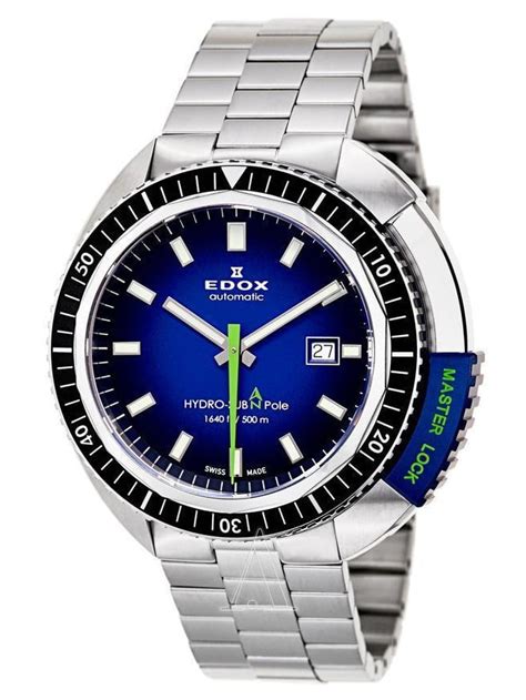 Edox Mens Hydro Sub 50th Anniversary Swiss Automatic Watch 80301