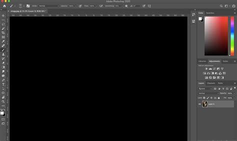 Solved Photoshop 2020 Blank Work Space Issue Black Scree Adobe